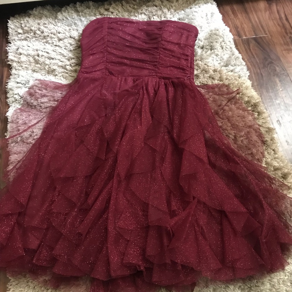 Wine short pixie dress!